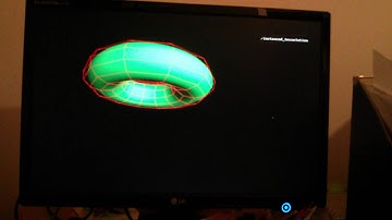 Instanced Tesselation GLES 3.0 demo on Firefly (RK3288) board (Mali fbdev drivers)
