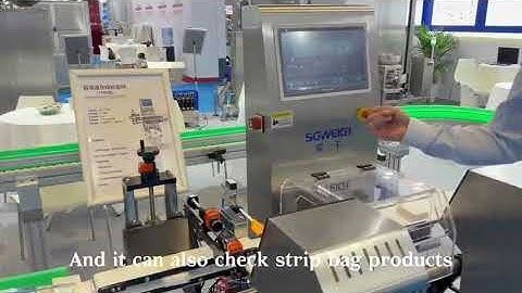 High Speed Box Conveyor Checkweigher Automtic Checkweighing System