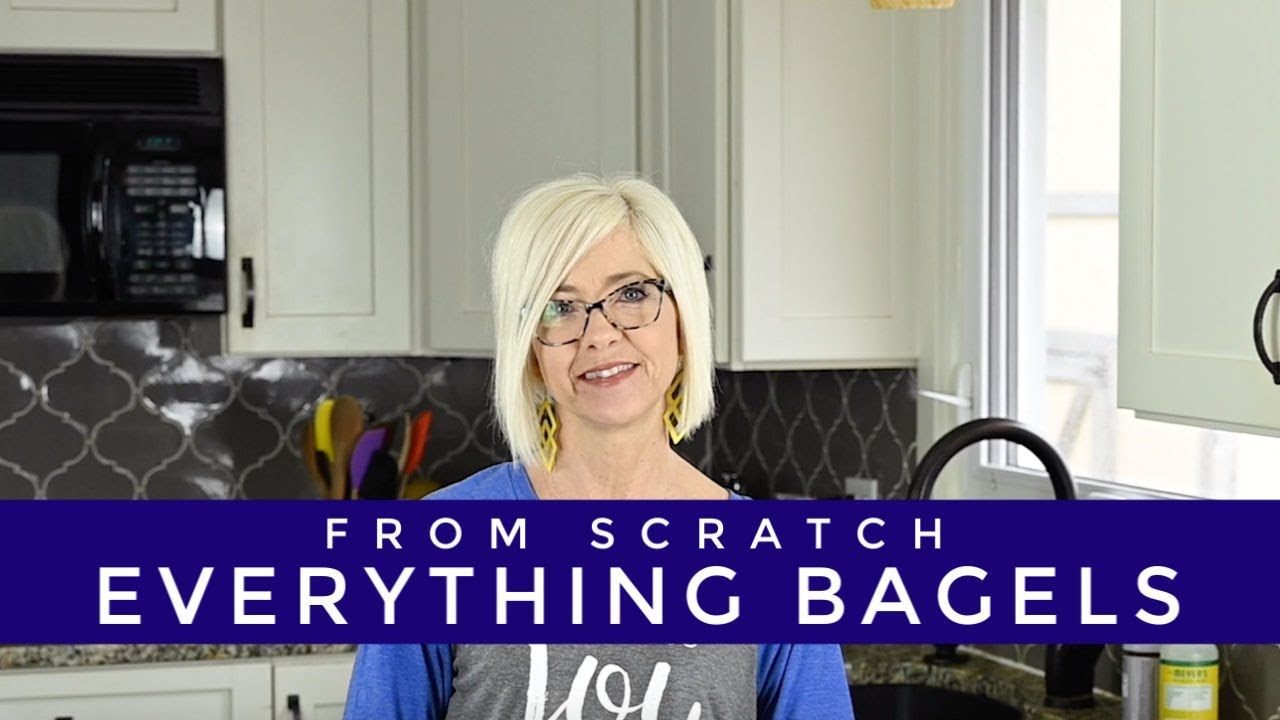 HOMEMADE EVERYTHING BAGELS - YouTube