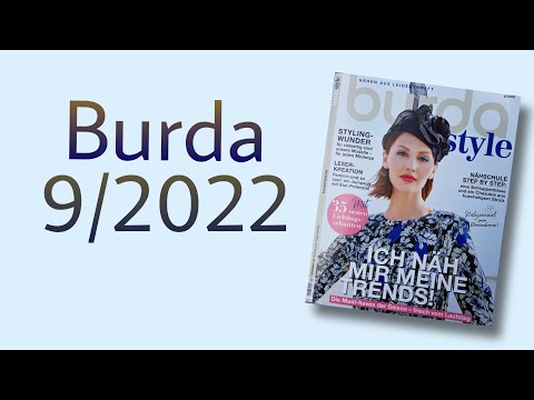 Модный разбор Burda 9/2022