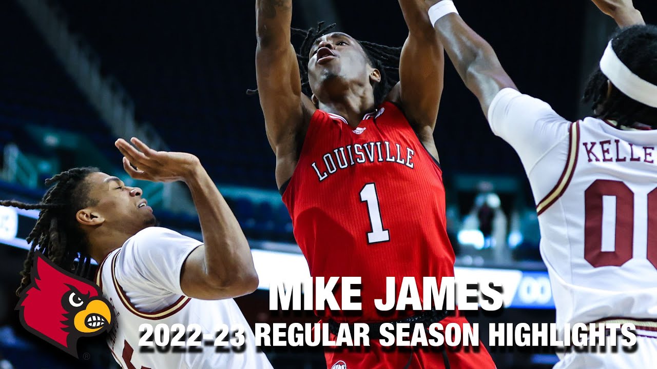 Mike James 2022-23 Regular Season Highlights |  Louisville Guard/Forward