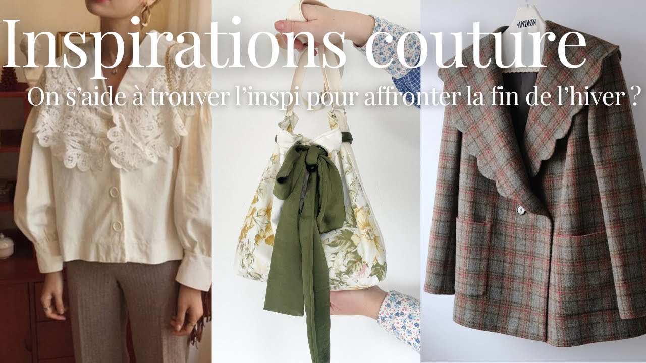 💐 Inspirations couture : la fin de l’hiver c’est toujours long, on affronte ça ensemble ? 💐