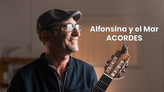 Como tocar ALFONSINA Y EL MAR en Guitarra/ Acordes completos con tecnica PERFECTA😄