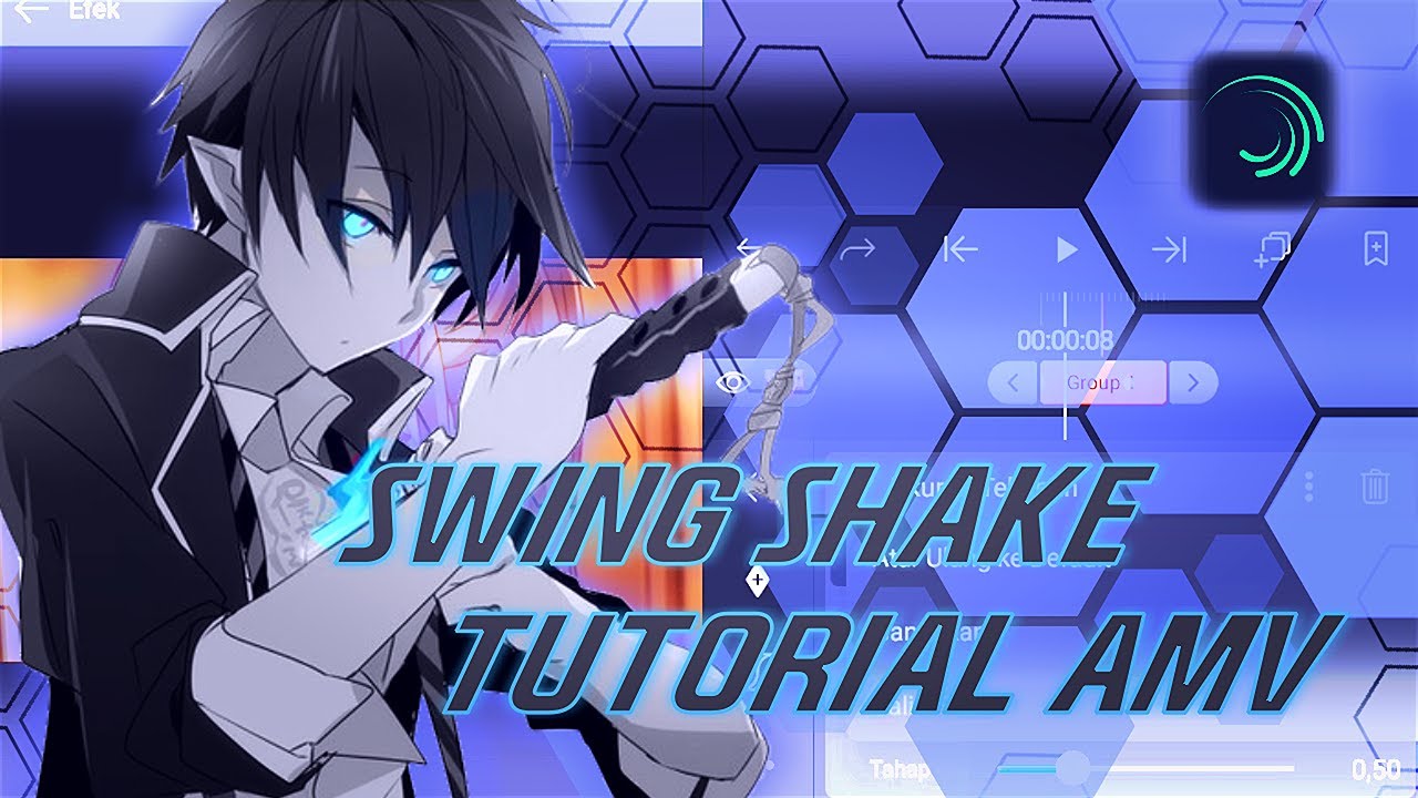 Swing Shake AMV Tutorial - Alight motion - YouTube