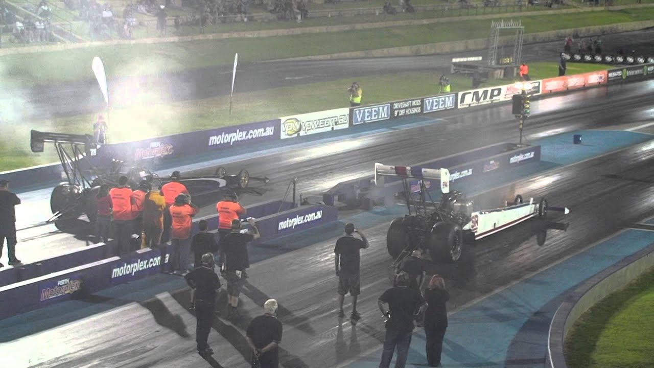 MARK SHEEHAN Top Fuel Final Westernationals 43 Perth Motorplex 2014