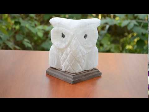 Соляная лампа "Совенок"