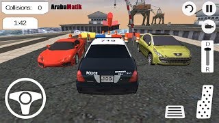 Polis Arabası Park Etme Oyunu // Real Police Car Parking 3D Sim Android Gameplay FHD screenshot 1