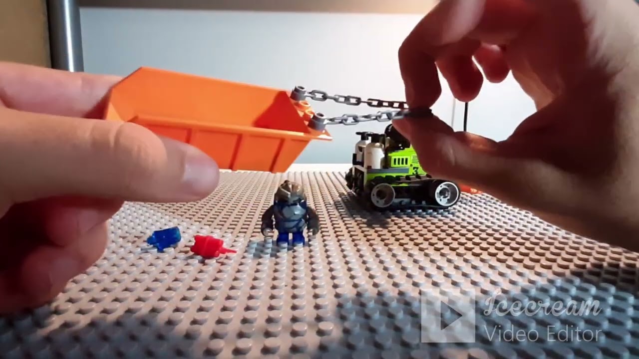 Lego Power miners kruszarka granitu   Lego 8958