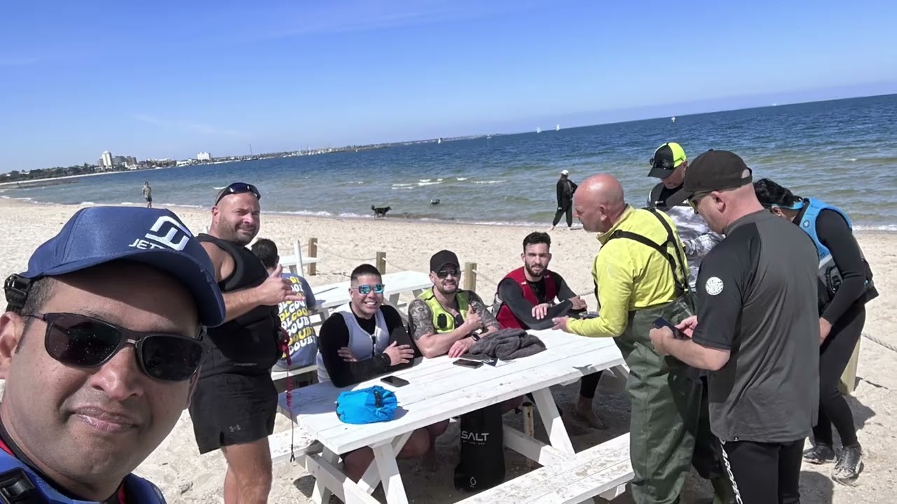 Thrilling Port Phillip Bay Jet Ski Adventure: Patterson Lakes to Port Melbourne and Back!