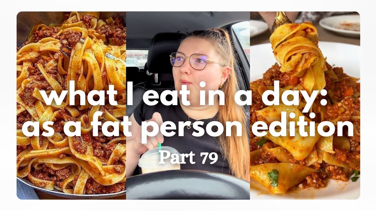 🍟 what I eat in a day as a FAT person part 79 tiktoks compilation 🍟
