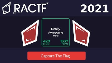 Misc, Web, OSINT Challenges - RACTF 2021