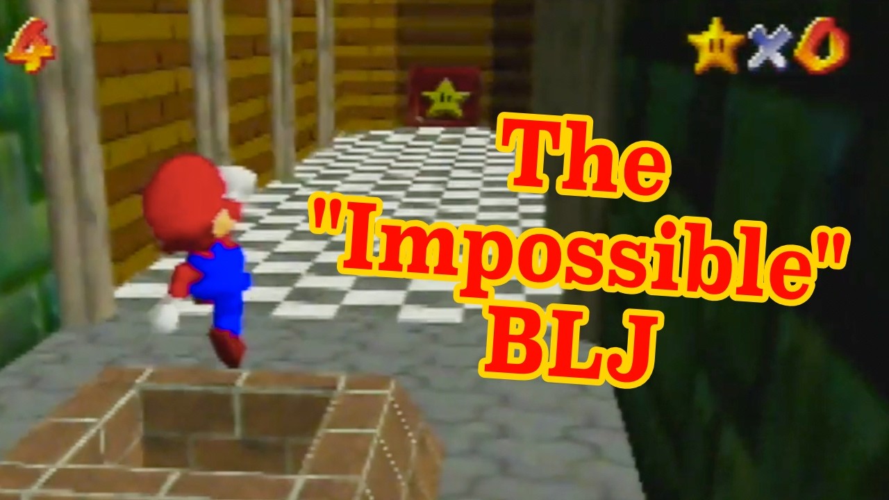 Beating Super Mario 64 with 0 Stars - 0 Star Speedrun in 