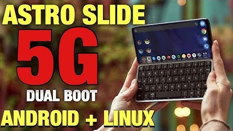 Astro Slide 5G transformer -Everything you should know about this PDA|Pocket computer