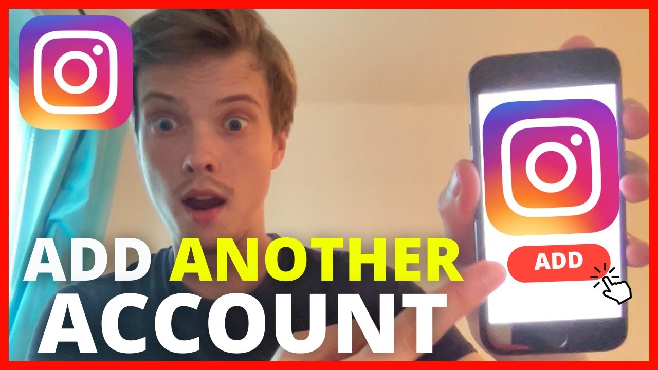 How To Add Another Instagram Account (ONE Device) - YouTube