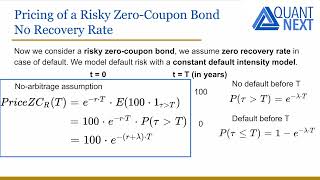 Reduced-Form Models for Defaultable Bond Pricing | Credit Risk Modeling (Part 1)