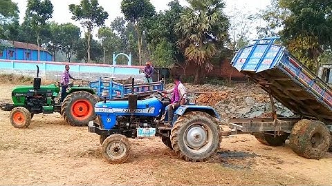 Eicher 650 | Sonalika 750 DI | Two amazing tractorvideo | Digital unload facility of tractor | part5