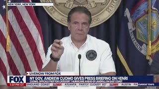 NY Gov. Cuomo on Hurricane Henri: 'Please act responsibly'