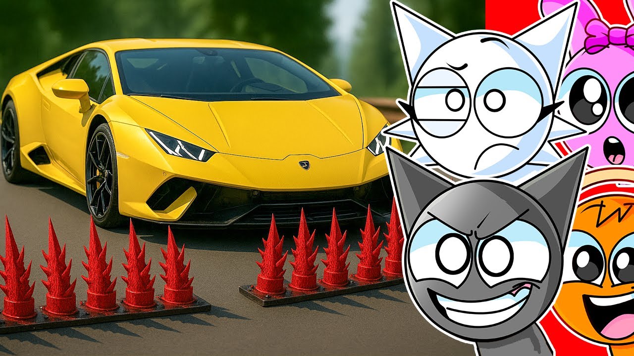 CARS vs GIANT SPIKES