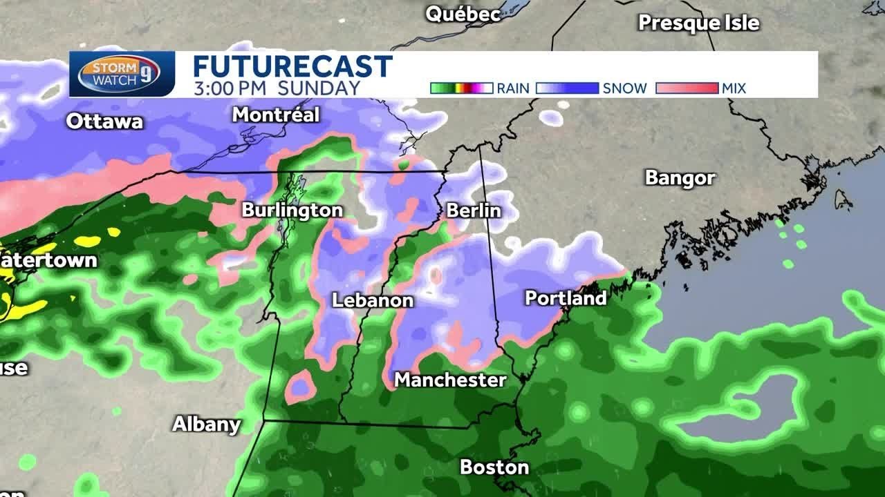 Hour-by-hour look at plowable snow moving into parts of New Hampshire ...