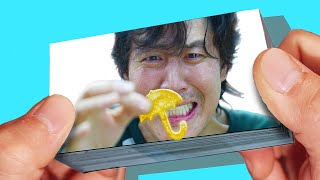 Squid Game Candy Seong Gi-hun| Player 456 win. Flipbook.