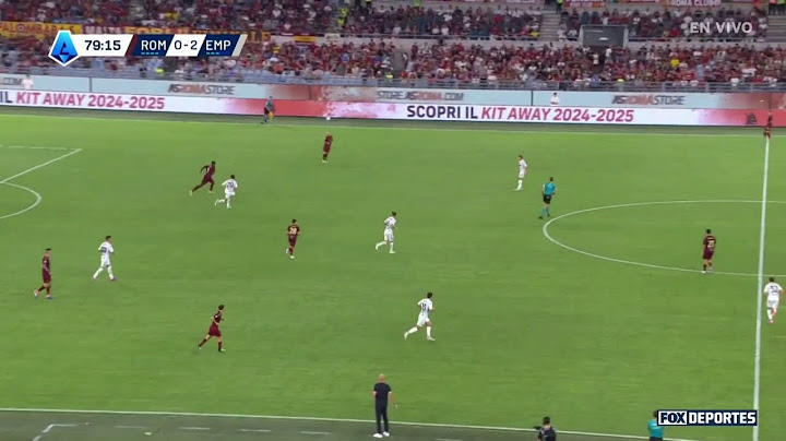 😊🤩 GOL DE ELDOR SHOMURODOV | AS Roma 1-2 Empoli F.C. | #SerieAenFOX