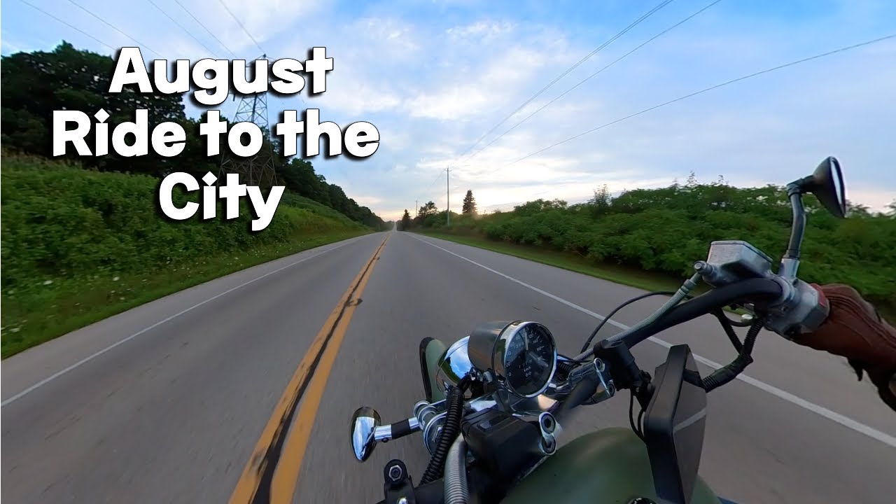 August Ride to Work - YouTube