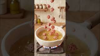 ลาบหมูสับกรอบ PorkLaab#เด็กกินง่าย #recipe #diy #easy #cooking #lazycooking #dormlife