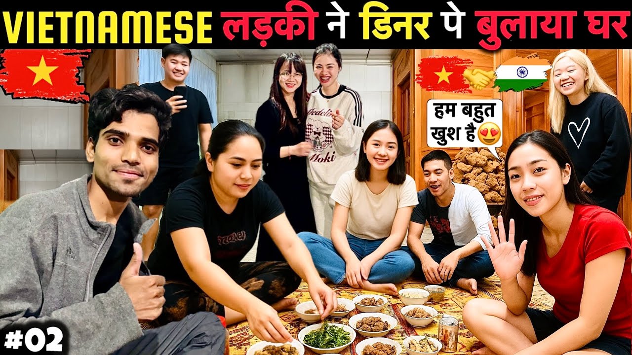 🇻🇳Vietnamese girl invite me for dinner😍| How Vietnam 🇻🇳 Treats Indians 🇮🇳 