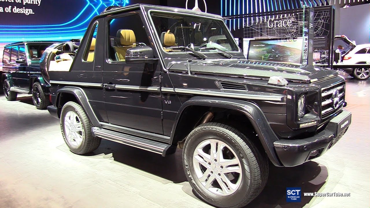 Mercedes Benz G Class G500 Final Edition 200 Exterior Interior Walkaround 2018 Detroit Auto Show