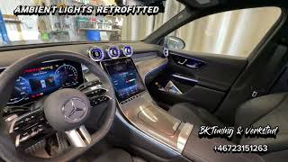 Mercedes X254 Ambient Lights eftermontering ( retrofit)