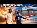 Omped vs Yonas balap lari dipantai,siapa yg menang??