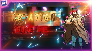 How To Make Rotation Like Me | After Effects Tutorial(+FREE SHAKE PRESET)