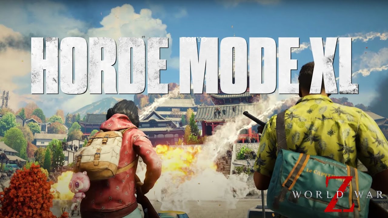World War Z Horde Mode XL Location Tokyo Wave 2 WWZ Gameplay