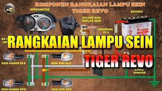 Tiger Revo turn signal wiring || Motorcycle electrical system 105