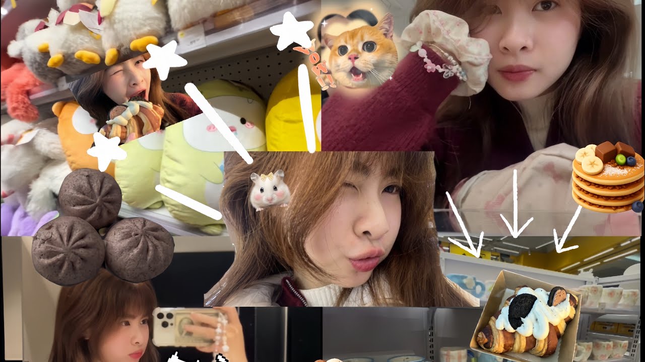 Daily vlog : ≽^• ˕ • ྀི≼ :Một ngày của nhỏ sinh viên đại học ? Đi học ,Đi chơi ,thử bánh mứi ,….