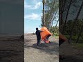 Beach Camping or Kite Flying? ⛺️💨