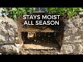 The Secret CARDBOARD CORE Method That Keeps Garden Beds Moist All Season Long