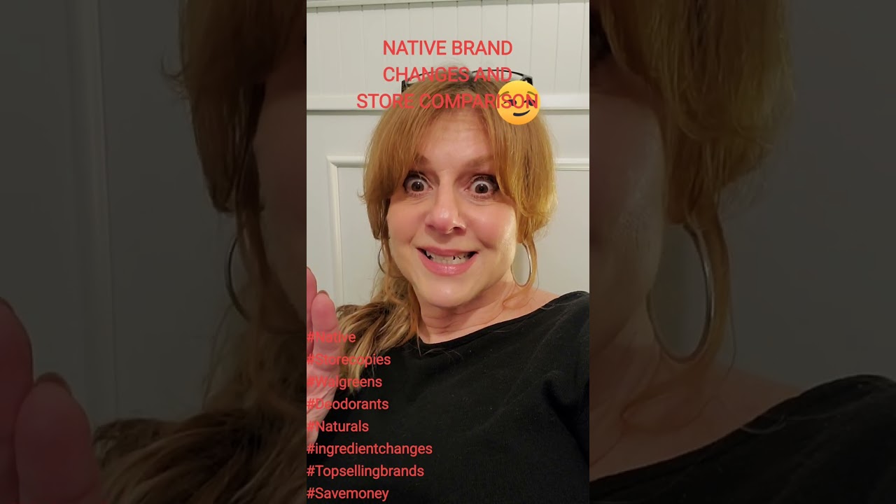 Native brand changes and a dupe in their deodorant Native brand deodorant  dupe.
