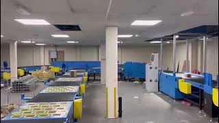 On-Site in the UK: High-Speed E-Commerce Parcel Sorting System 🇬🇧📦 #shorts