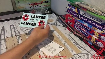 UNBOXING  I  BUILDING  I  GUILLOWS LANCER first impressions