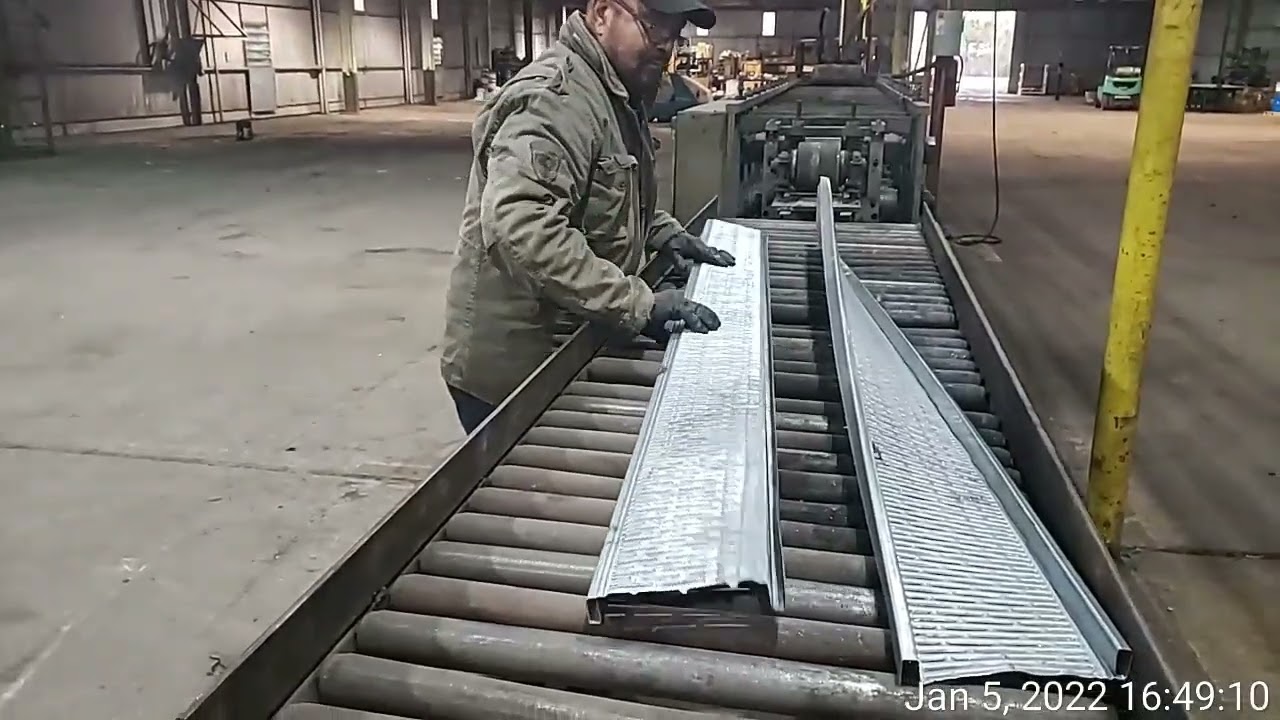 Corrugator   grain floor  1 5 22 ROLLFORMER LINE