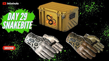 Opening one CSGO case every day until I get a Gold DAY 29