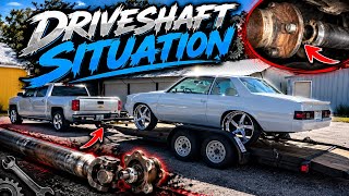 Got the driveshaft fixed!!!!
