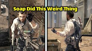 Soap Did This Weird Thing In This Mission! | OG Modern Warfare 3