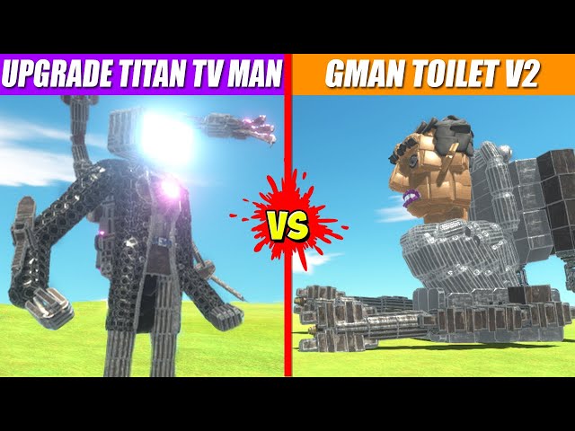 The Strongest Duo vs Upgrade Titan TvMan&Upgrade G-Man 2.0