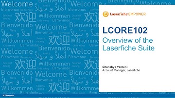 Core 1: An Introduction to the Laserfiche Suite