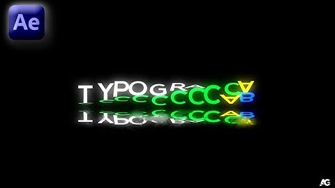 After Effects Tutorial- Kinetic Typography Animation - No Plugins