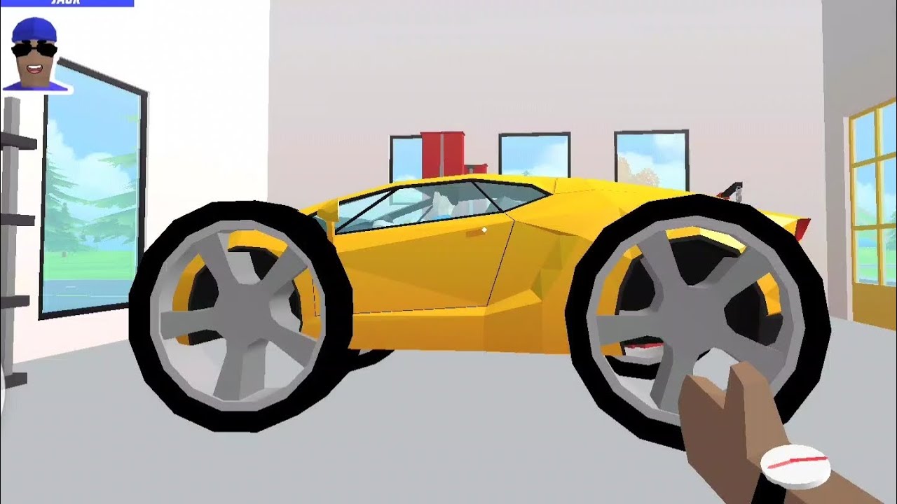 Dude Memodifikasi Mobil Lamborghini Ban Raksasa😱 jadi mobil super😱 ...