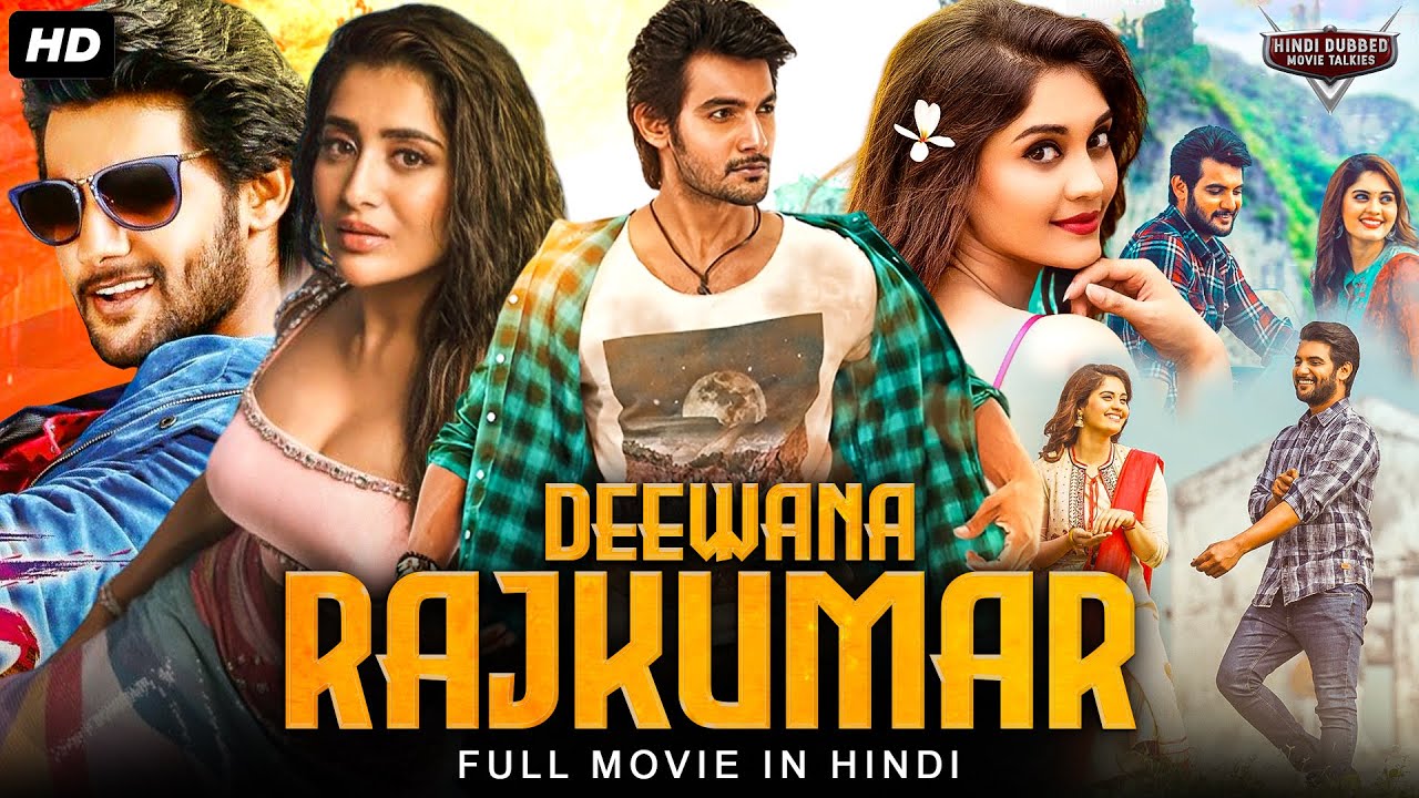 DEEWANA RAJKUMAR - Hindi Dubbed Full Movie | Aadi Saikumar, Surbhi, Rashi Singh | Romantic Movie