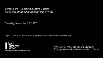Symposium—Conserving Active Matter A Cultures of Conservation Research Project